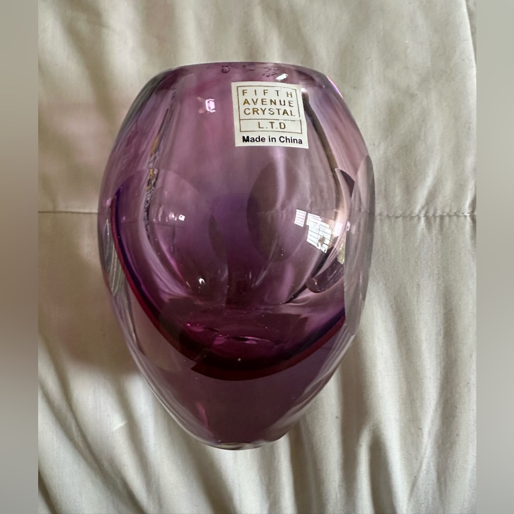 Fifth Avenue Crystal Art Glass Vase
Votive Spectacular Morano